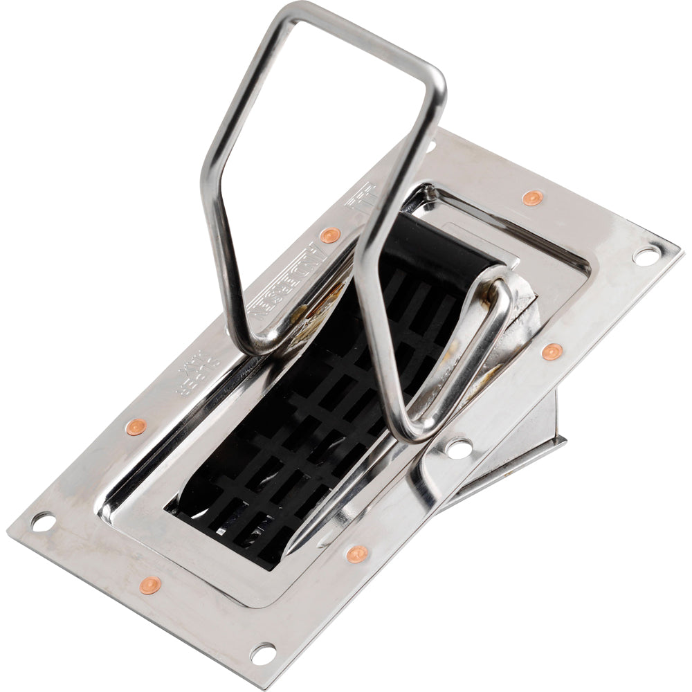 ANDERSEN Super Max Bailer - Inside Mount, Stainless Steel Automatic Bailer for Dinghies