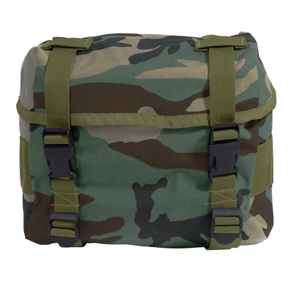 Rothco G.I. Type Enhanced Butt Pack in Woodland Camo - Durable Tactical Storage Solution