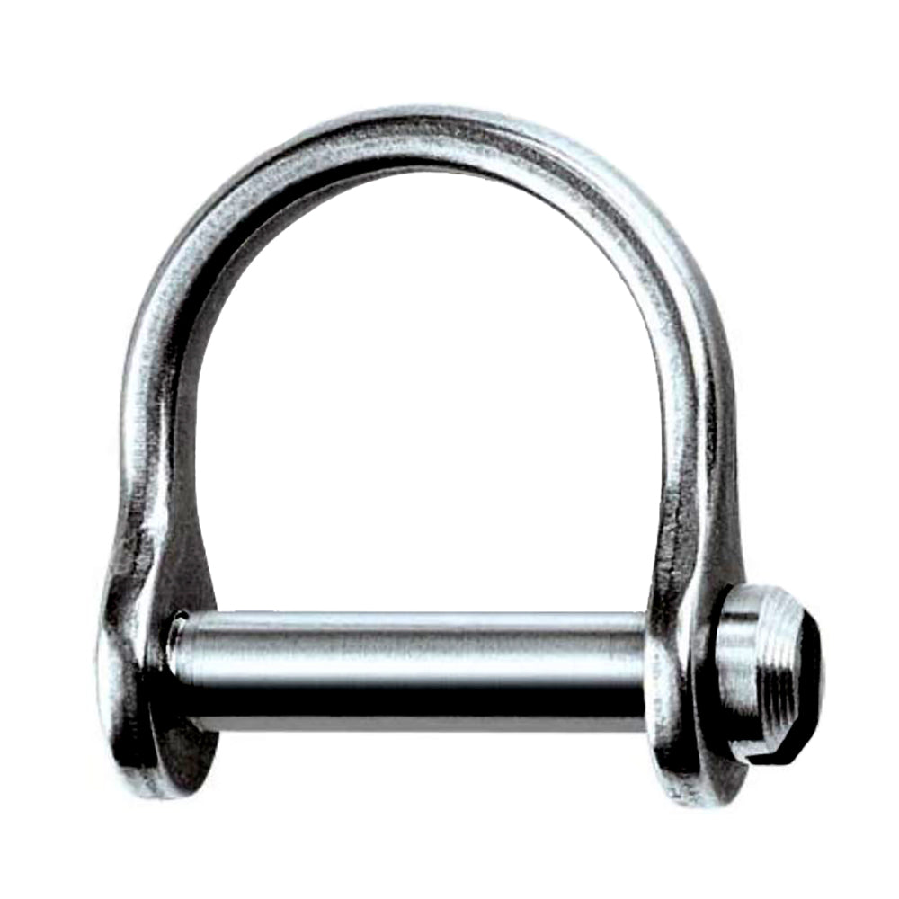 Ronstan Wide Dee Shackle RF1850S with 1/8 inch Pin for Strong Marine Connections