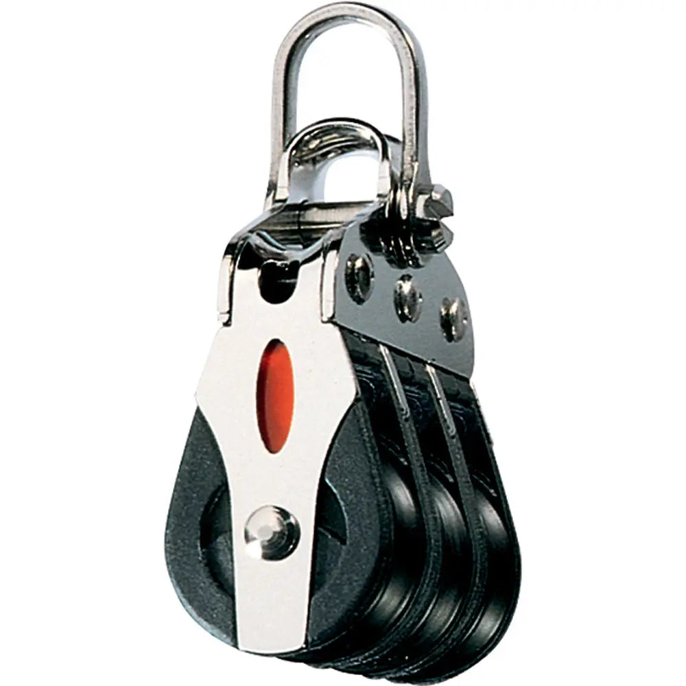 Ronstan Series 20 Triple Ball Bearing Block with 2-Axis Shackle Head