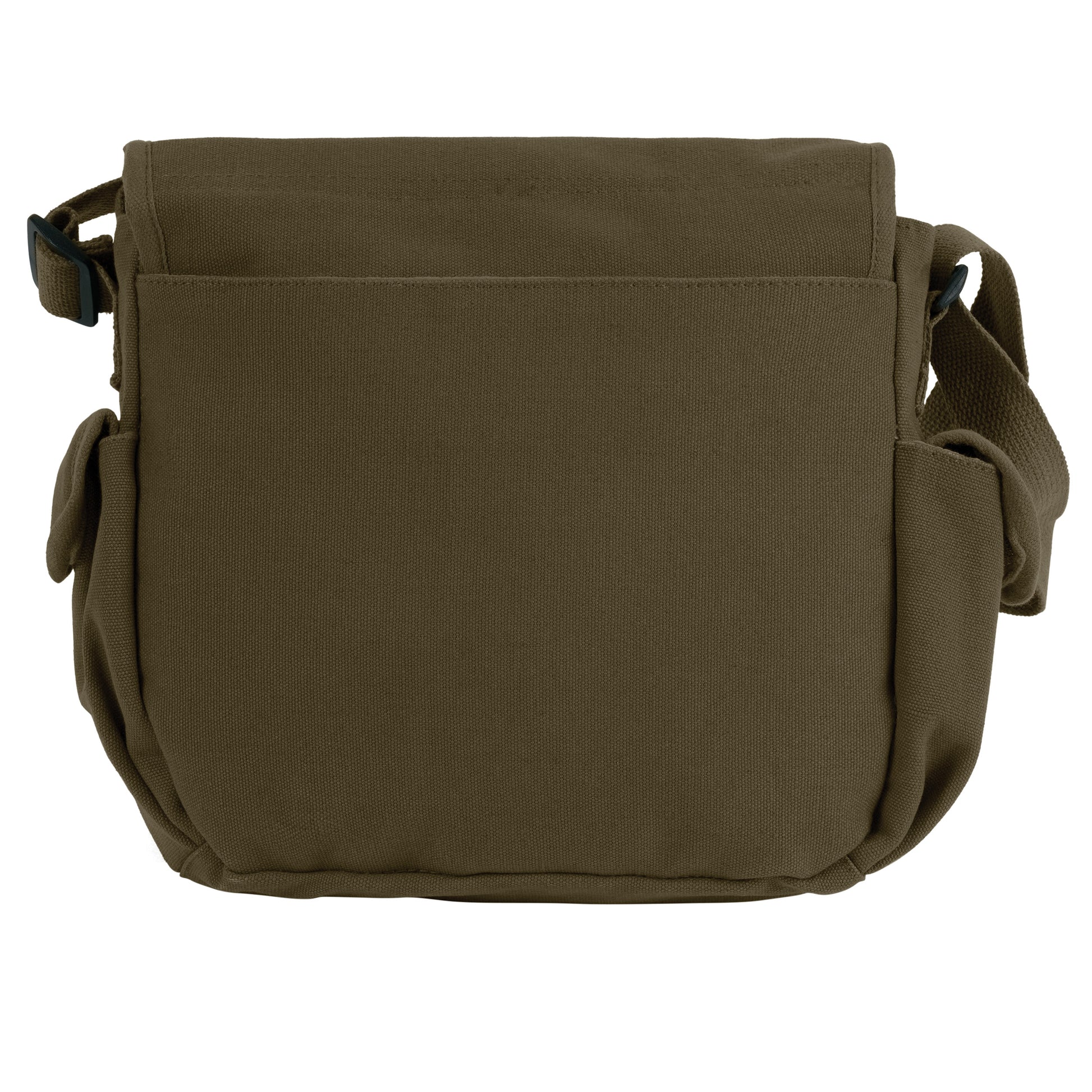 Rothco Canvas Urban Explorer Bag Olive Drab - Versatile 12-Pocket Messenger for Urban and Outdoor Use