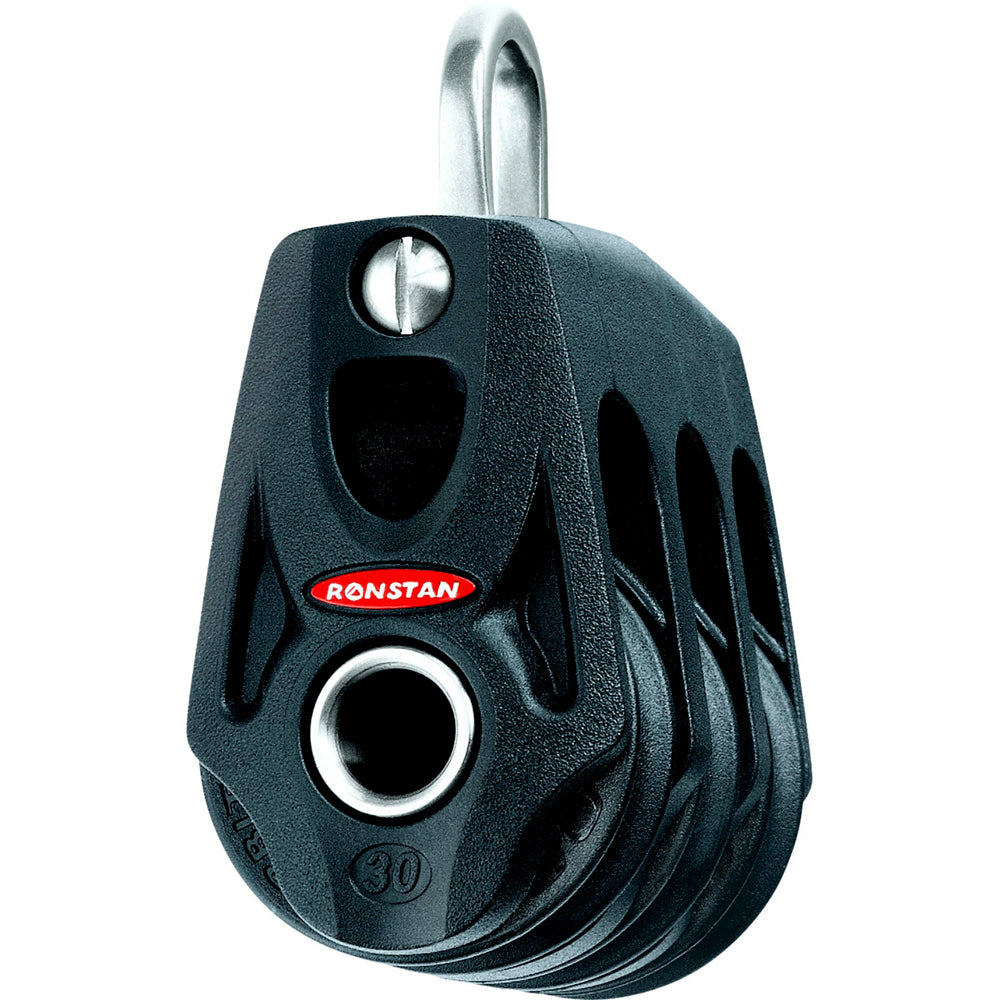 Ronstan Series 30 Triple Ball Bearing Orbit Block - Lightweight Marine Hardware