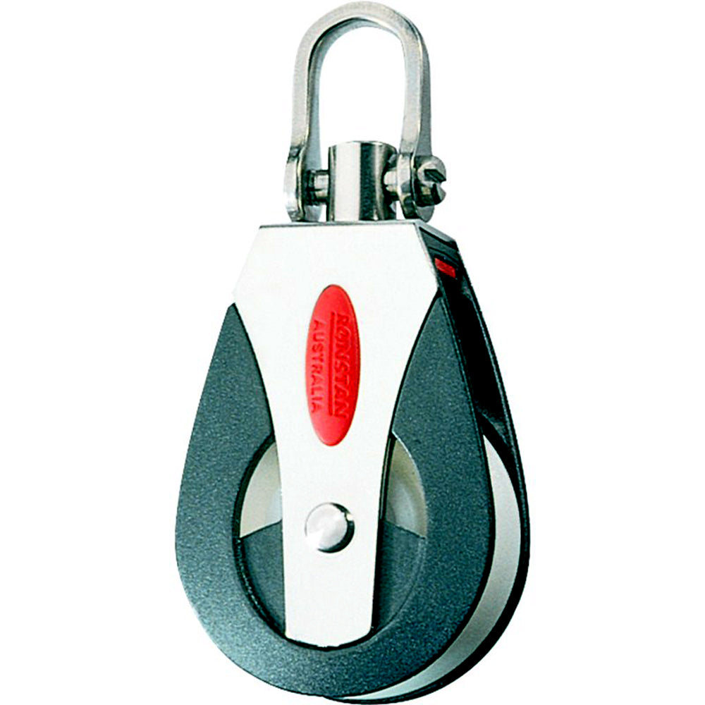 Ronstan Series 40 All Purpose Single Block with Universal Head - Durable Marine Hardware