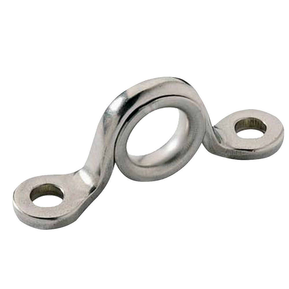 Ronstan RF499 Ferrule Eye Saddle - 9mm (3/8 inch) Clearance in Grade 316 Stainless Steel