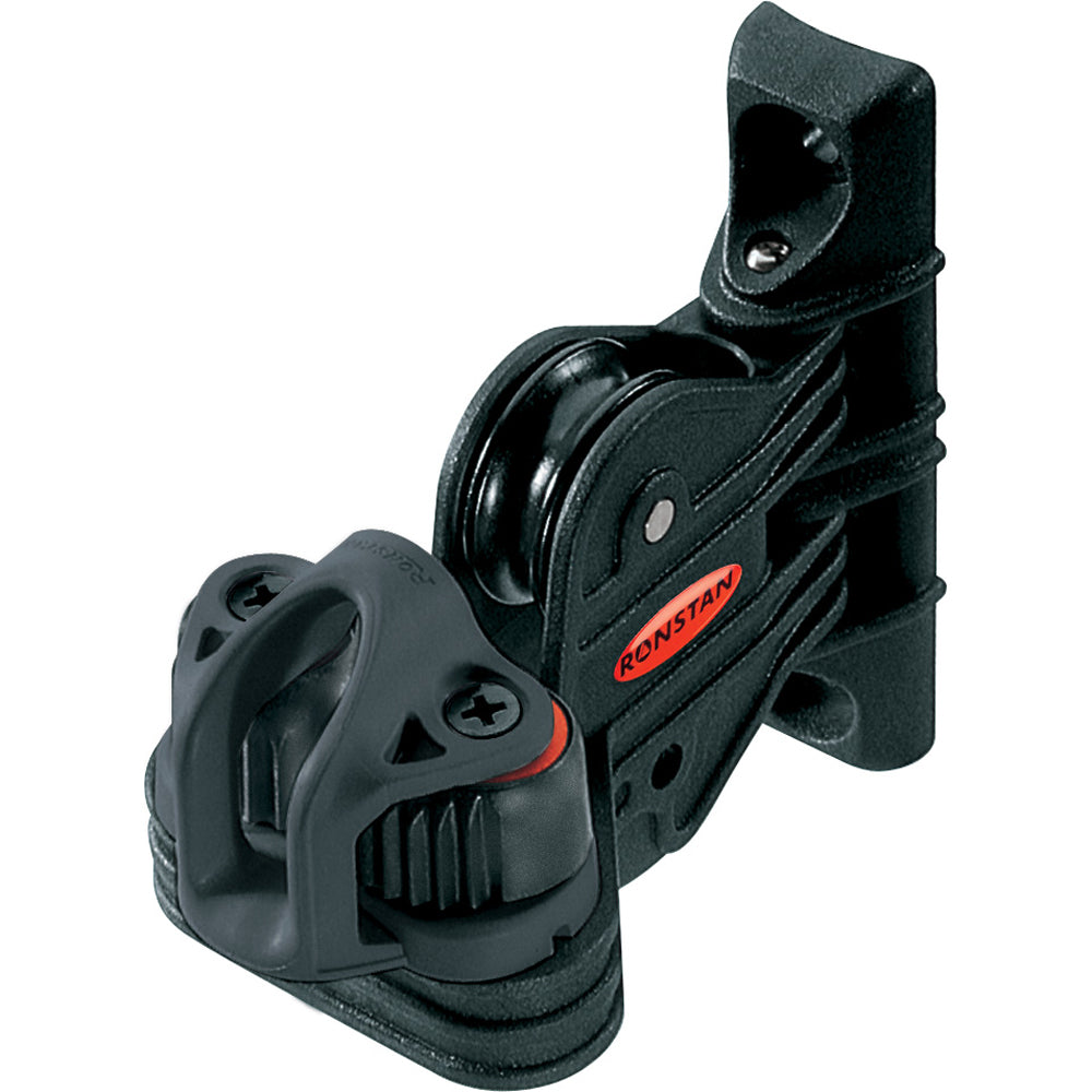 Ronstan RF5 Swivel Cleat & Base for Secure Rope Management