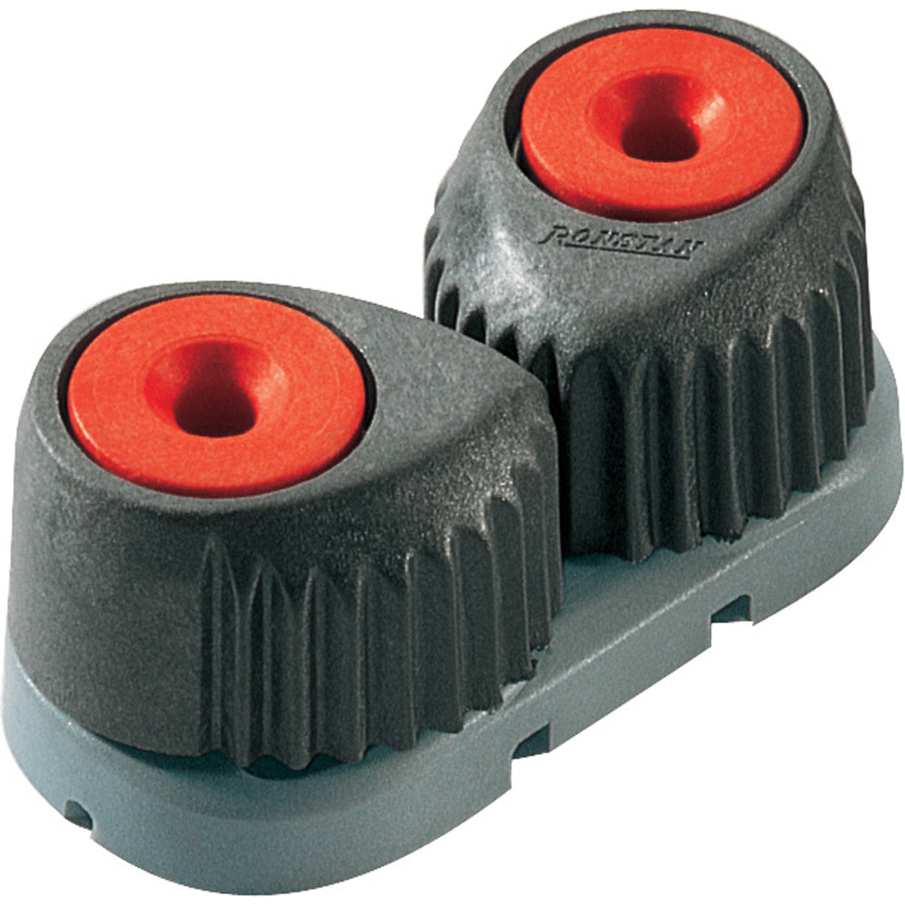 Ronstan T-Cleat Cam Cleat Small - Red with Grey Base for 2-8mm Rope