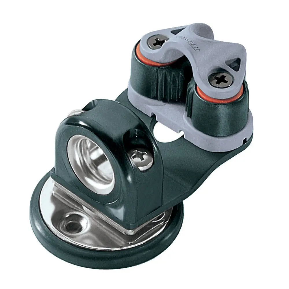 Ronstan RF58 Swivel Dead Eye & Cleat Fairlead for 1/8 to 1/2 Inch Rope