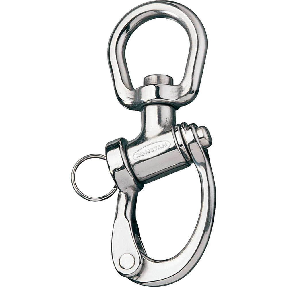 Ronstan RF6321 Trunnion Snap Shackle - Large Swivel Bail, 4-3/4 inch Length
