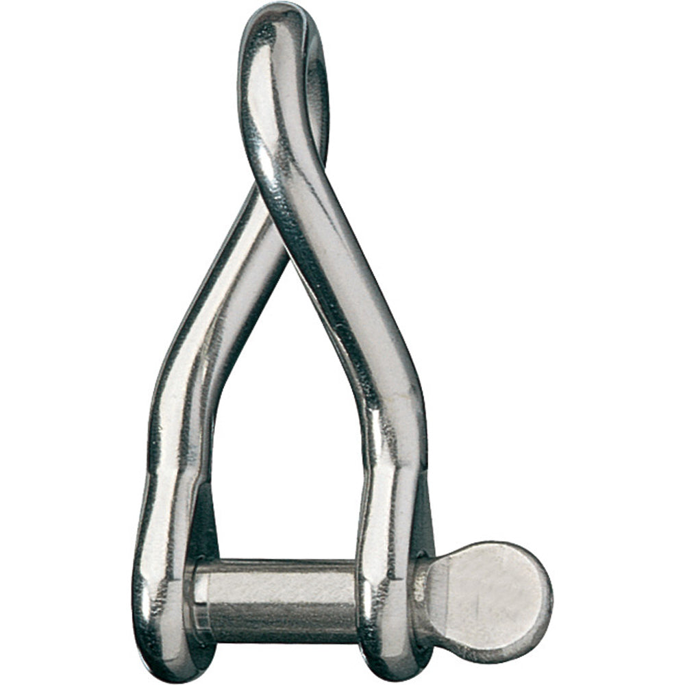Ronstan RF628 Twisted Shackle with 3/16 inch Pin, 1-3/32 inch Length, 13/32 inch Width