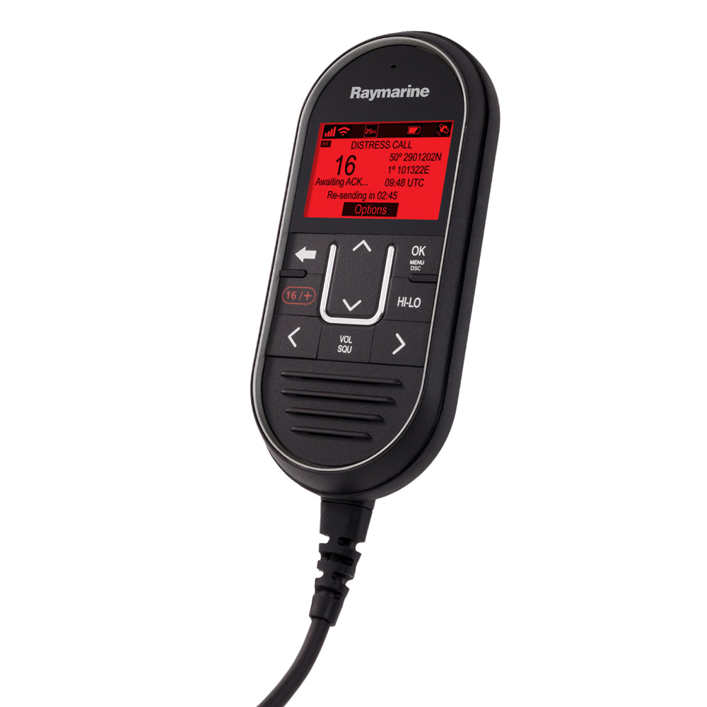 Raymarine RayMic Second Station Handset for Ray60, Ray70, Ray90/91 with Full VHF and Intercom Capabilities