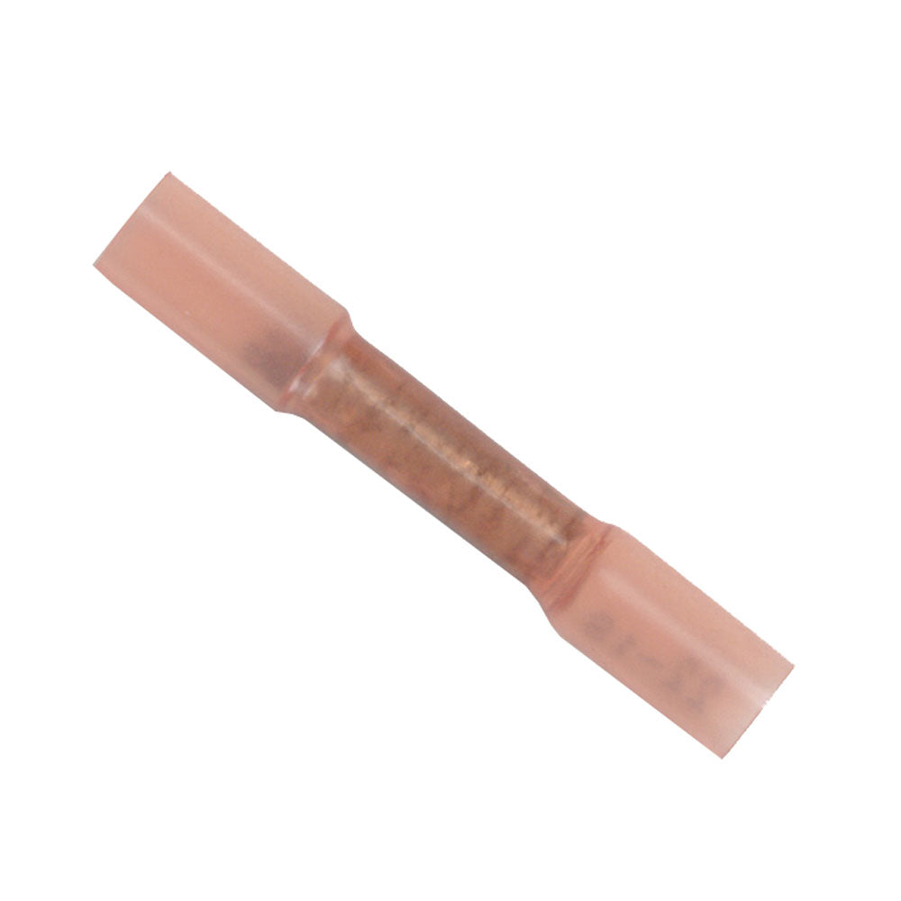 Ancor 22-18 Heatshrink Butt Connectors - 500-Pack for Marine and Automotive Wiring