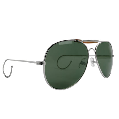 Rothco Aviator Air Force Style Sunglasses in Green with UV Acrylic Lenses
