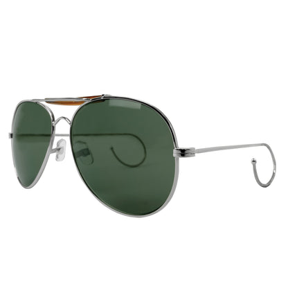 Rothco Aviator Air Force Style Sunglasses in Green with UV Acrylic Lenses