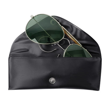 Rothco Aviator Air Force Style Sunglasses in Green with UV Acrylic Lenses
