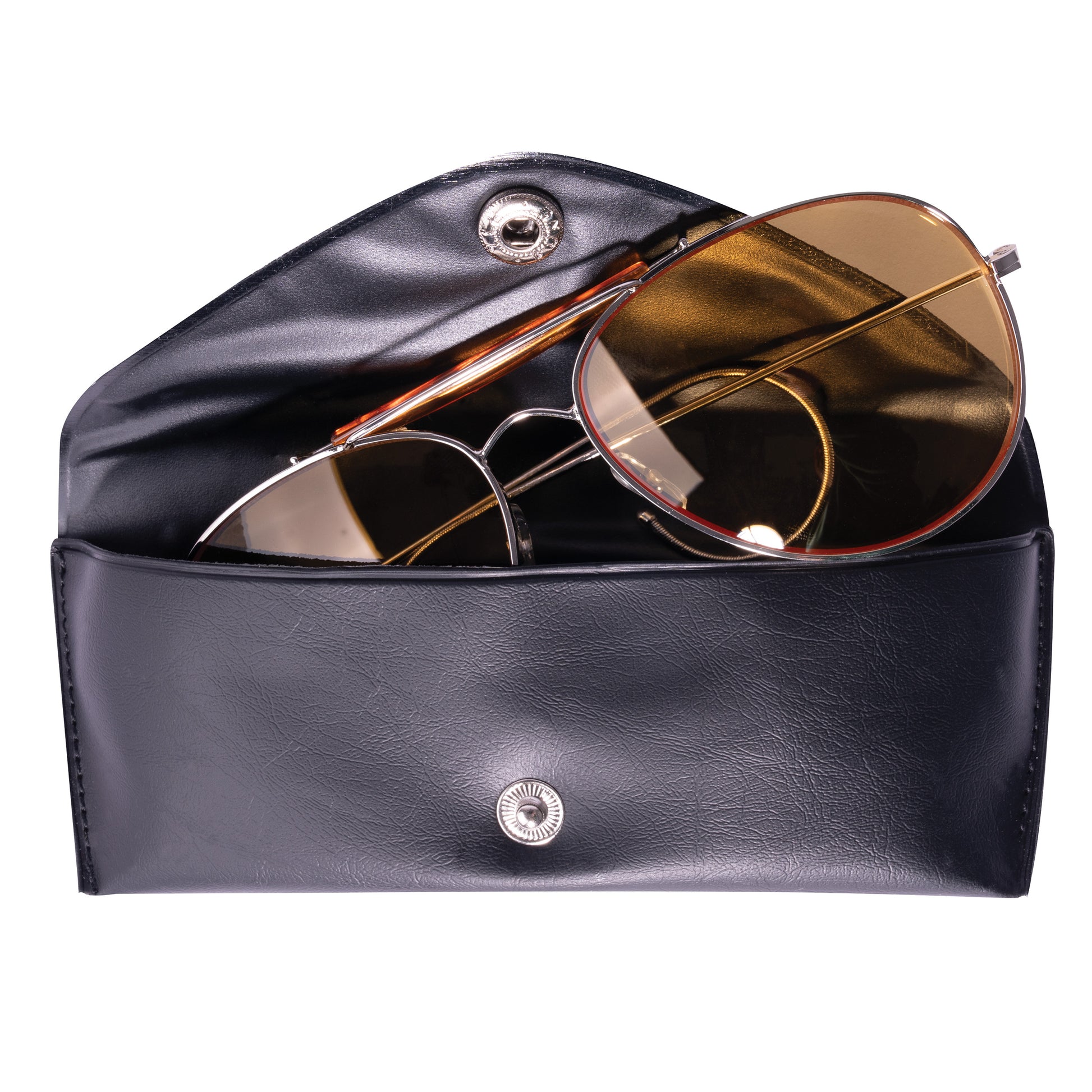 Rothco Aviator Air Force Style Sunglasses in Yellow with Military Printed Case and Box