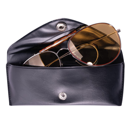 Rothco Aviator Air Force Style Sunglasses in Yellow with Military Printed Case and Box