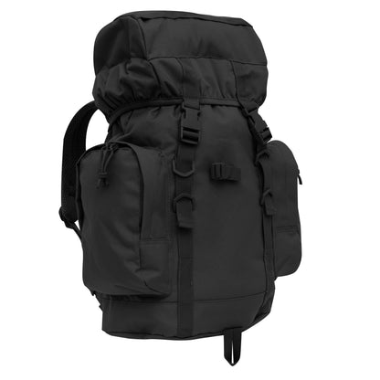 Rothco 25L Tactical Backpack Black - Versatile 25 Liter Hiking and Travel Pack