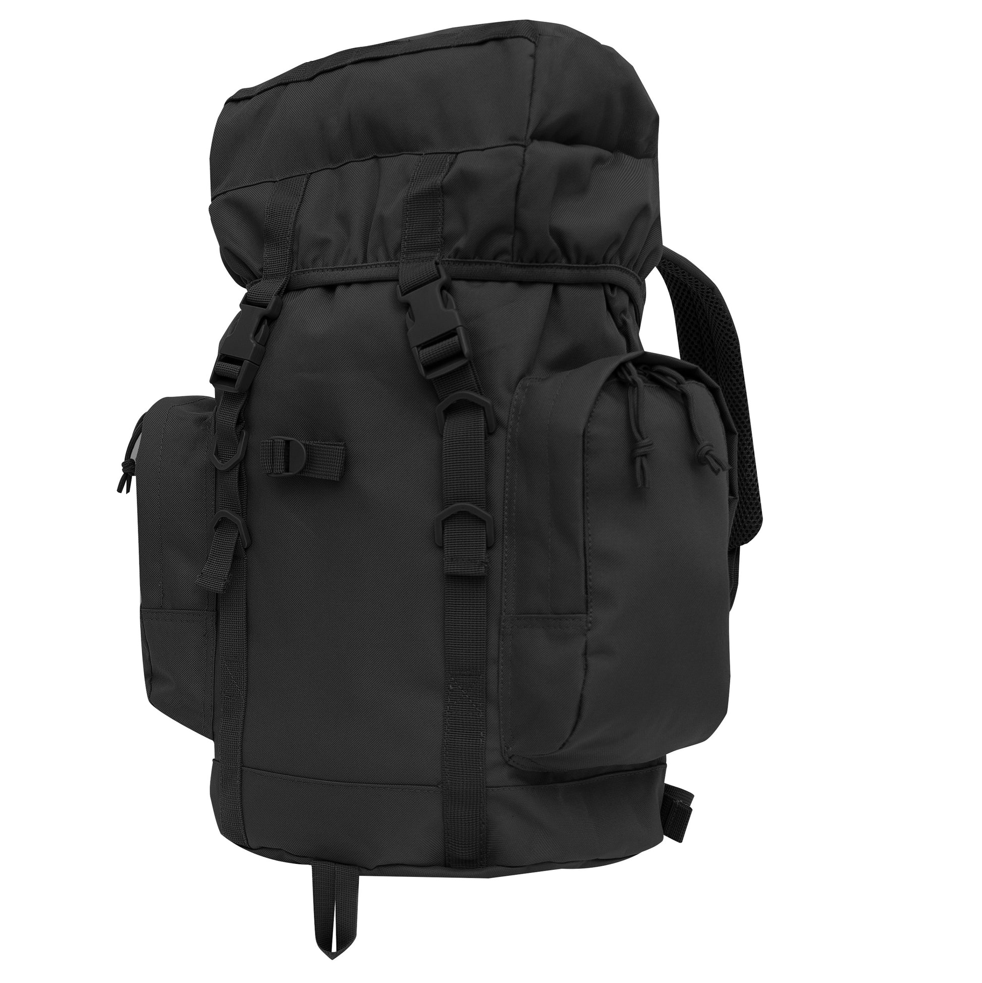 Rothco 25L Tactical Backpack Black - Versatile 25 Liter Hiking and Travel Pack