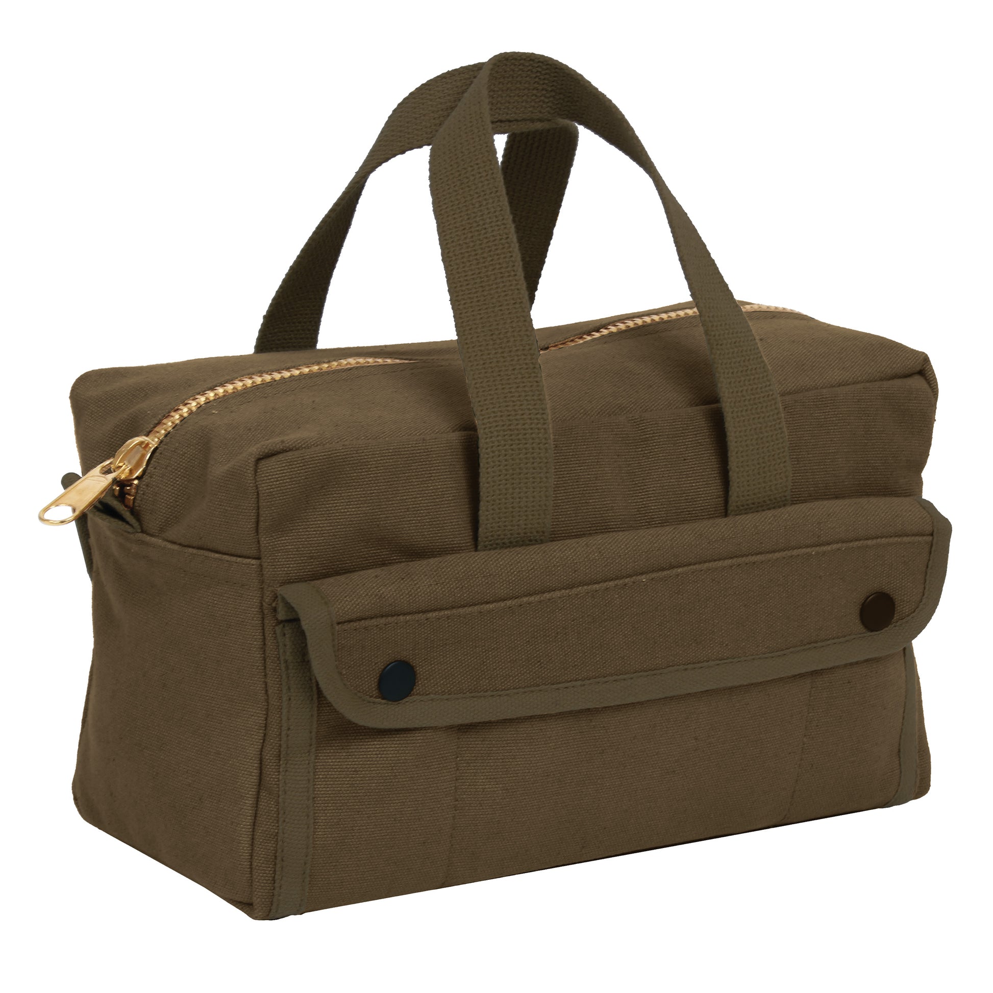 Rothco Mechanics Tool Bag with Brass Zipper - Olive Drab, Part 9182