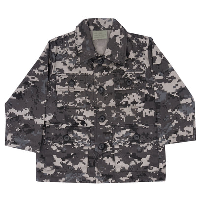 Rothco Kids Camo BDU Shirt Subdued Urban Digital Camo Size XXS