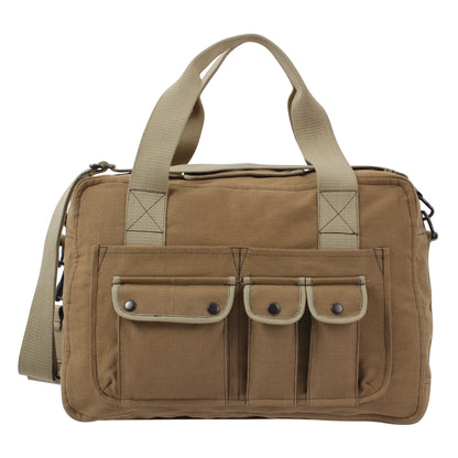 Rothco Two Tone Specialist Carry All Shoulder Bag with Heavyweight Canvas