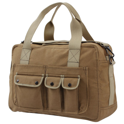 Rothco Two Tone Specialist Carry All Shoulder Bag with Heavyweight Canvas