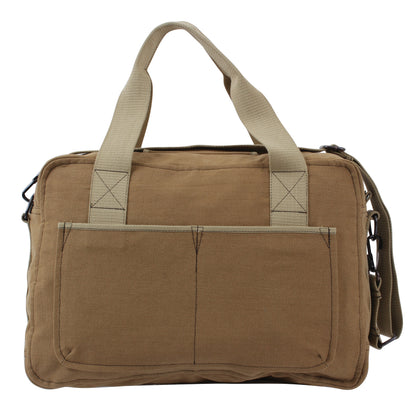 Rothco Two Tone Specialist Carry All Shoulder Bag with Heavyweight Canvas