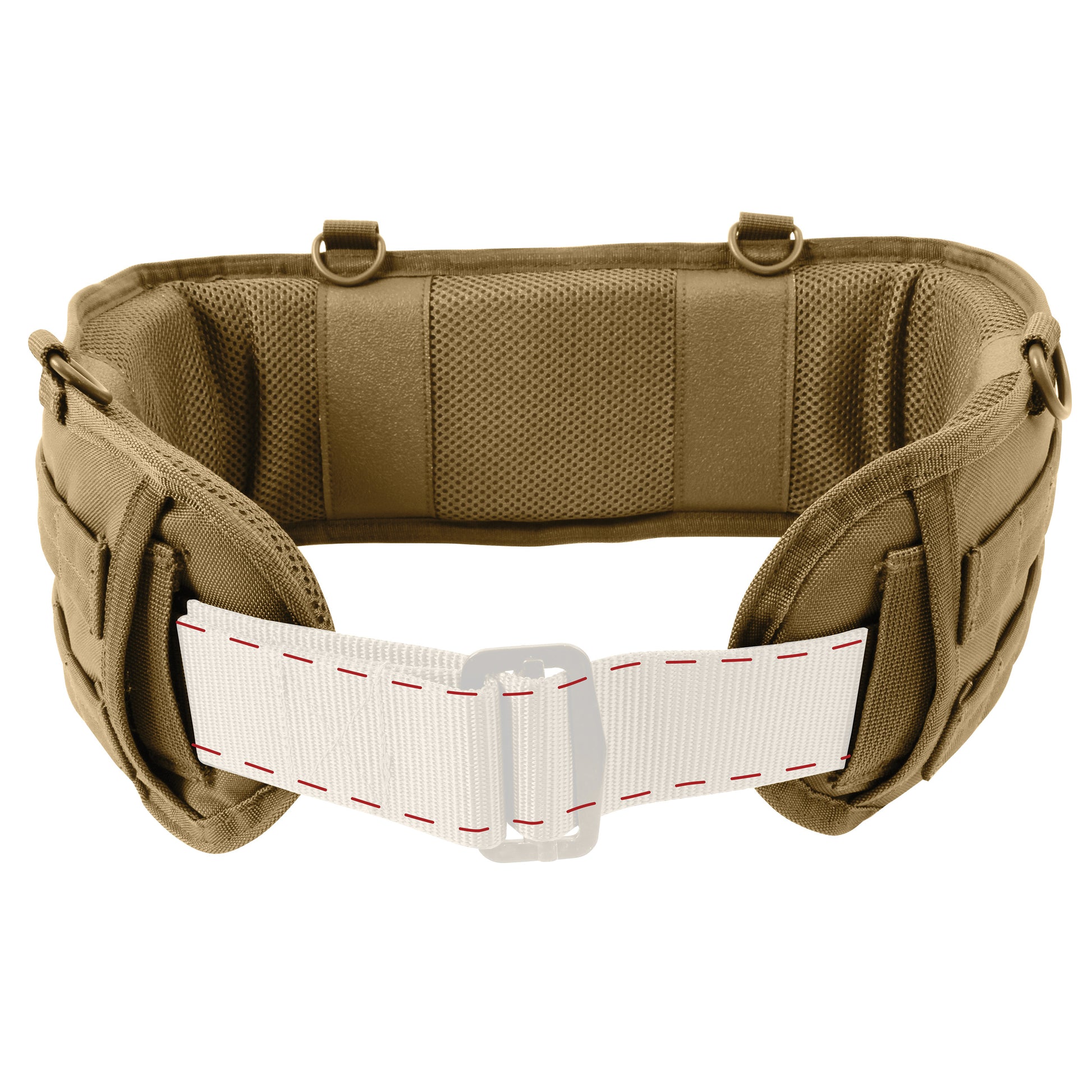 Rothco Tactical Battle Belt Coyote Brown Size M – Durable Law Enforcement and Outdoor Utility Belt