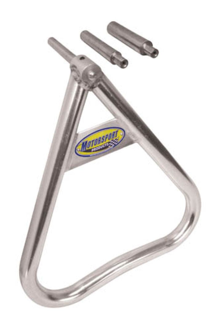 Motorsport Products Tri-Moto Aluminum Silver Stand - Part #95-1001
