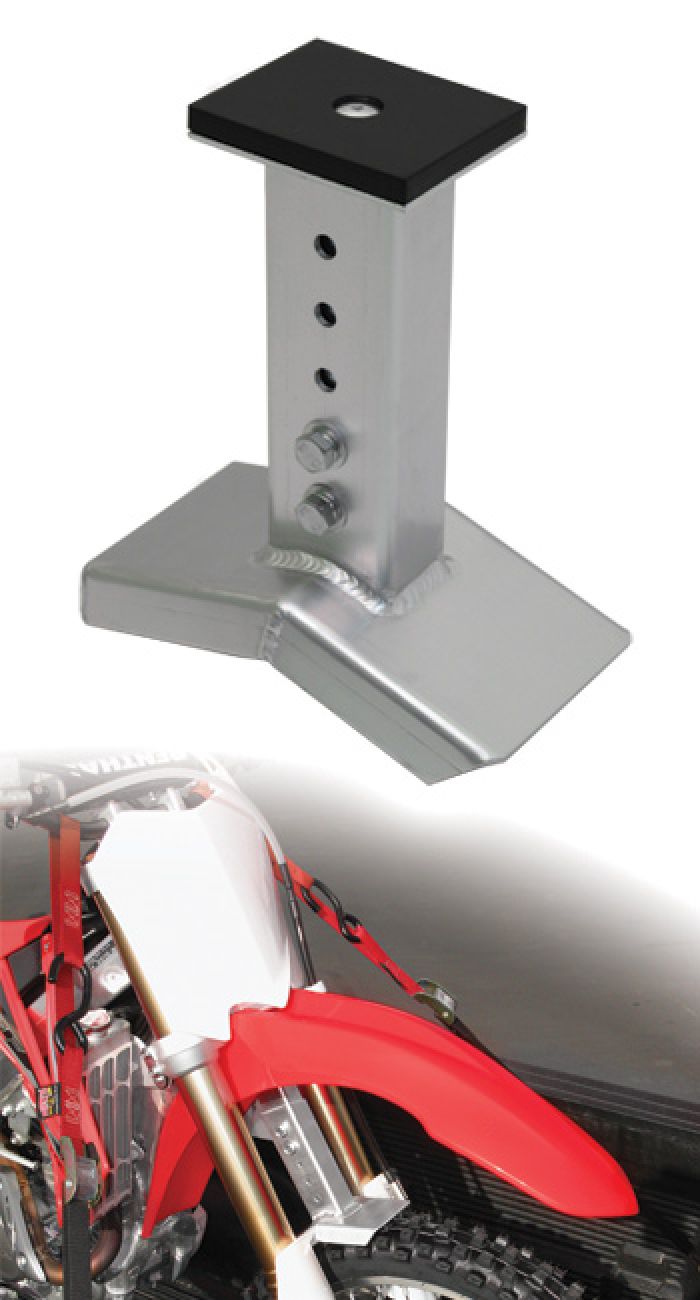 Motorsport Products Adjustable Fork Saver in Silver Aluminum (Part #99-1001)