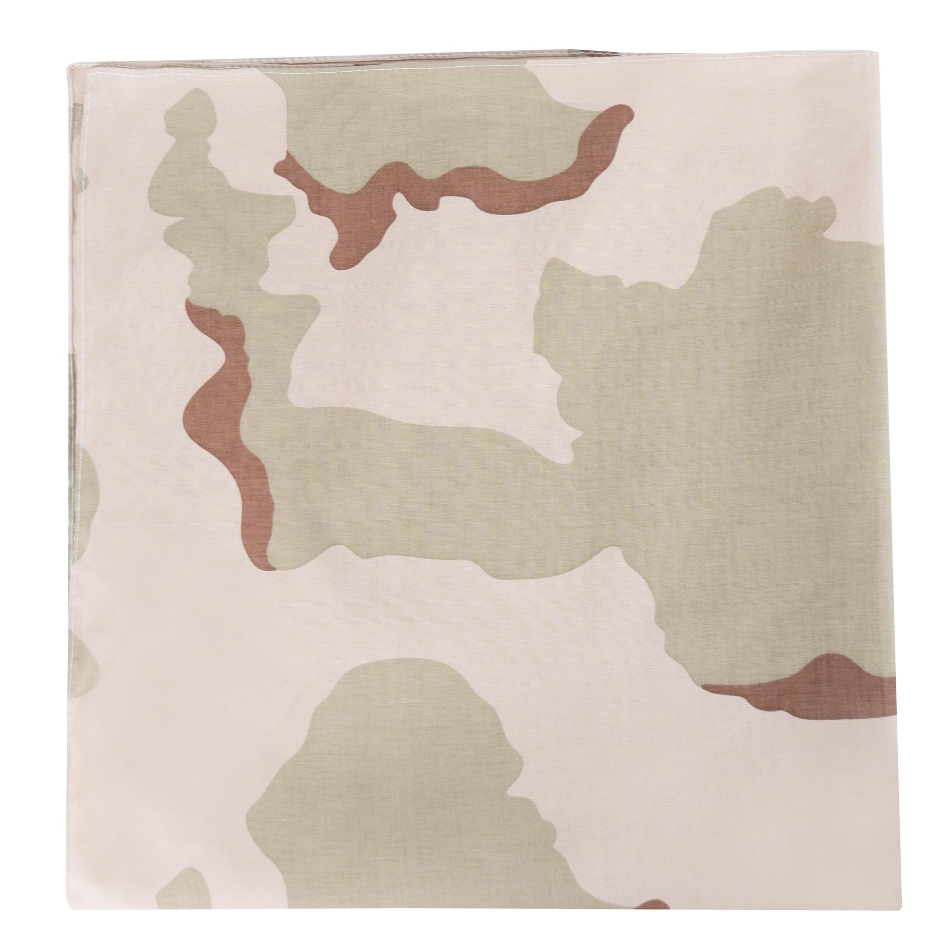 Rothco Large Camo Bandana 27 x 27 Inch Tri-Color Desert Camo