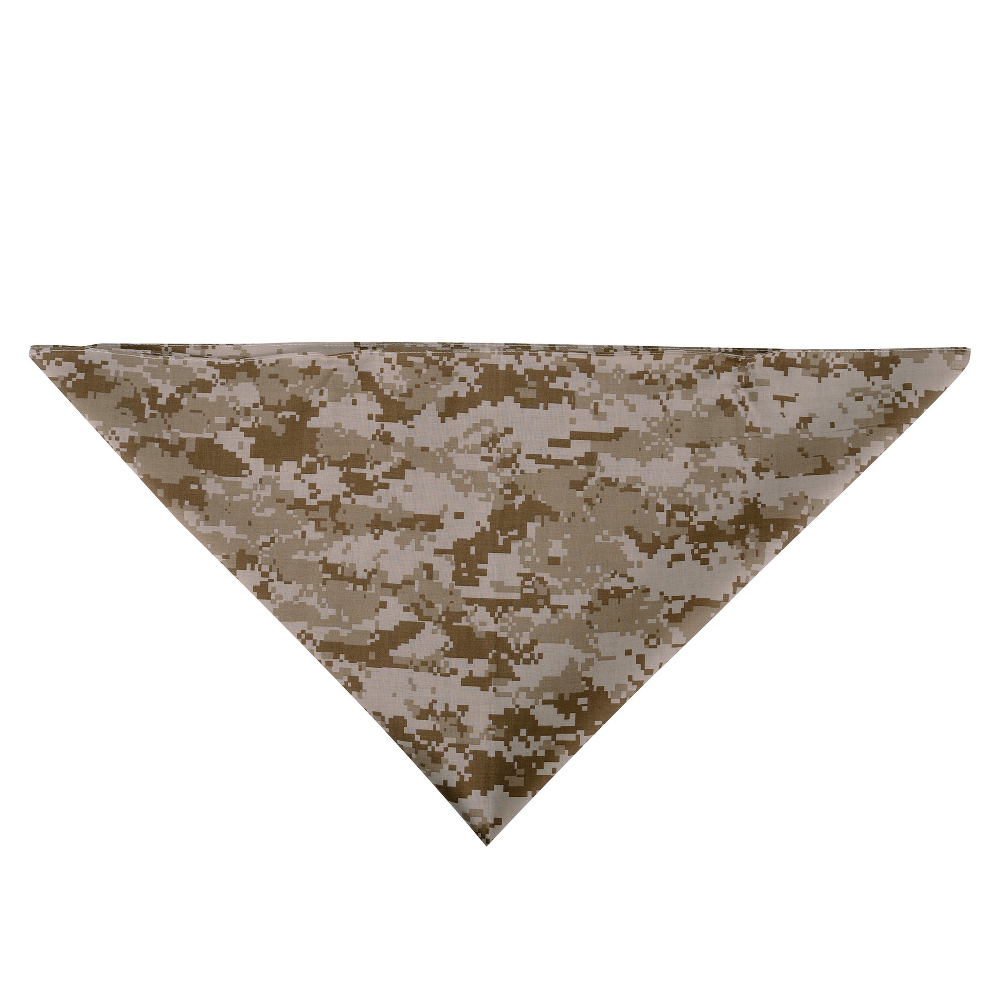 Rothco Large Digital Camo Bandana in Desert Digital Camo – Multi-purpose 27x27 Inch Cotton Headwear