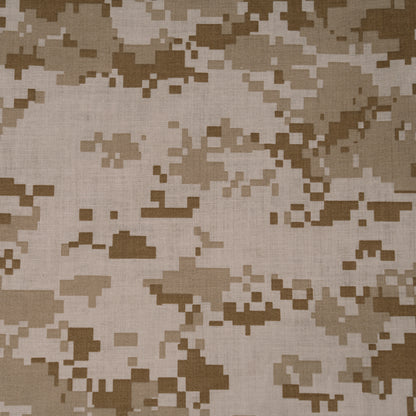 Rothco Large Digital Camo Bandana in Desert Digital Camo – Multi-purpose 27x27 Inch Cotton Headwear