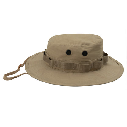 Rothco 100% Cotton Rip-Stop Boonie Hat Khaki, Size 7 1/2