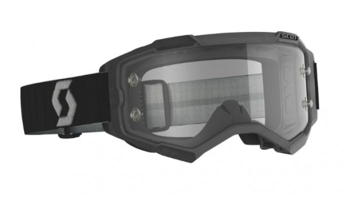 SCOTT Fury Goggle Black/Grey with Clear Works Lens – Part #274514-1001113