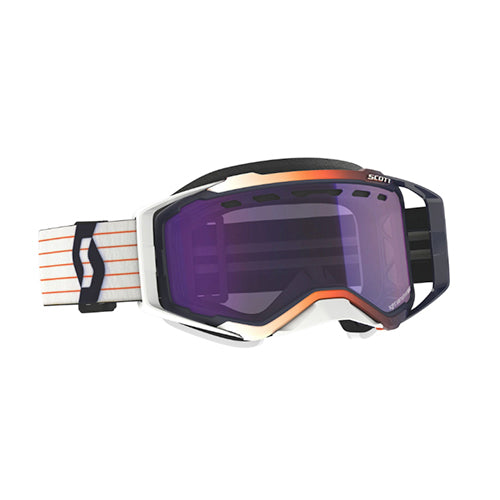 SCOTT Prospect SnowX Goggle 'LS' Blue/Wht with Blue Chrome Lens - Model 278603-1006307