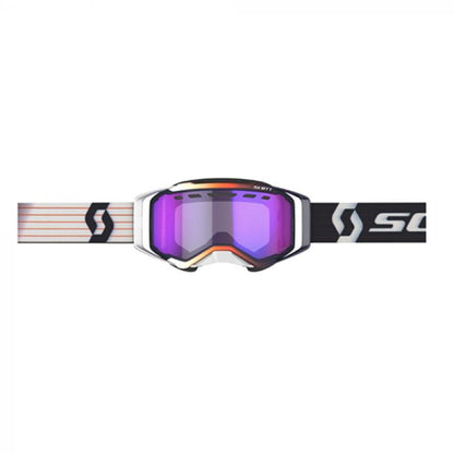 SCOTT Prospect SnowX Goggle 'LS' Blue/Wht with Blue Chrome Lens - Model 278603-1006307