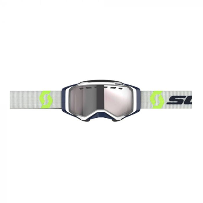 Scott Prospect SnowX Goggle Grey/Yellow with ENH Silver Chrome Lens - Model 272846-1120313