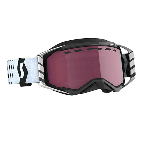 SCOTT Prospect Snowx Goggle Black/White with Rose Lens – Model 272846-1007134