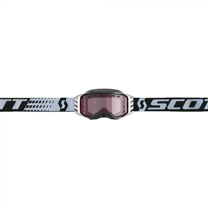 SCOTT Prospect Snowx Goggle Black/White with Rose Lens – Model 272846-1007134