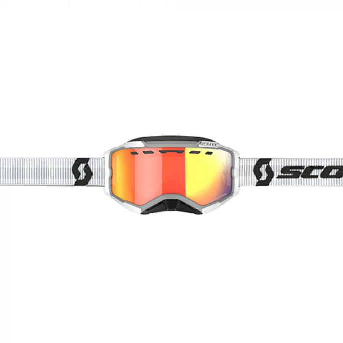 SCOTT Fury 'LS' SnowX Goggle with White and Red Chromatic Lens - Model 278604-0002341