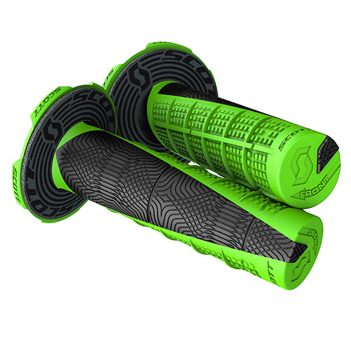 Scott Duece Neon Green and Black Bike Handlebar Tape with Donuts - Model 219627-4376