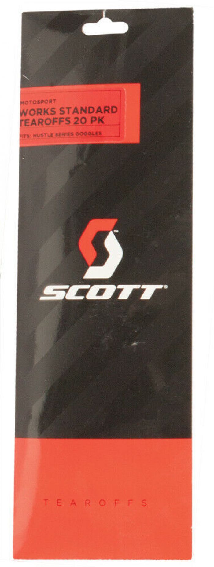 SCOTT Hustle Primal Split Tearoffs 1 (20 Pack) - Durable Mountain Bike Components