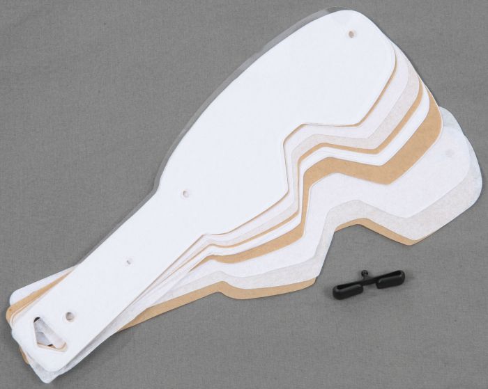 SCOTT Buzz Youth Tearoffs 1 (20 Pack) - Compatible with Scott Helmets