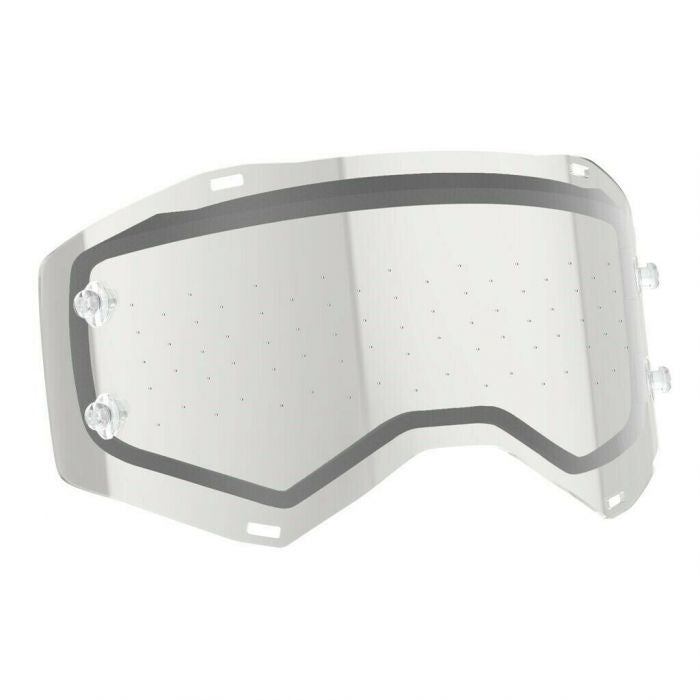 Scott Prospect/Fury MX Dual Lens Anti-Scratch Works 'Dots' Clear AFC