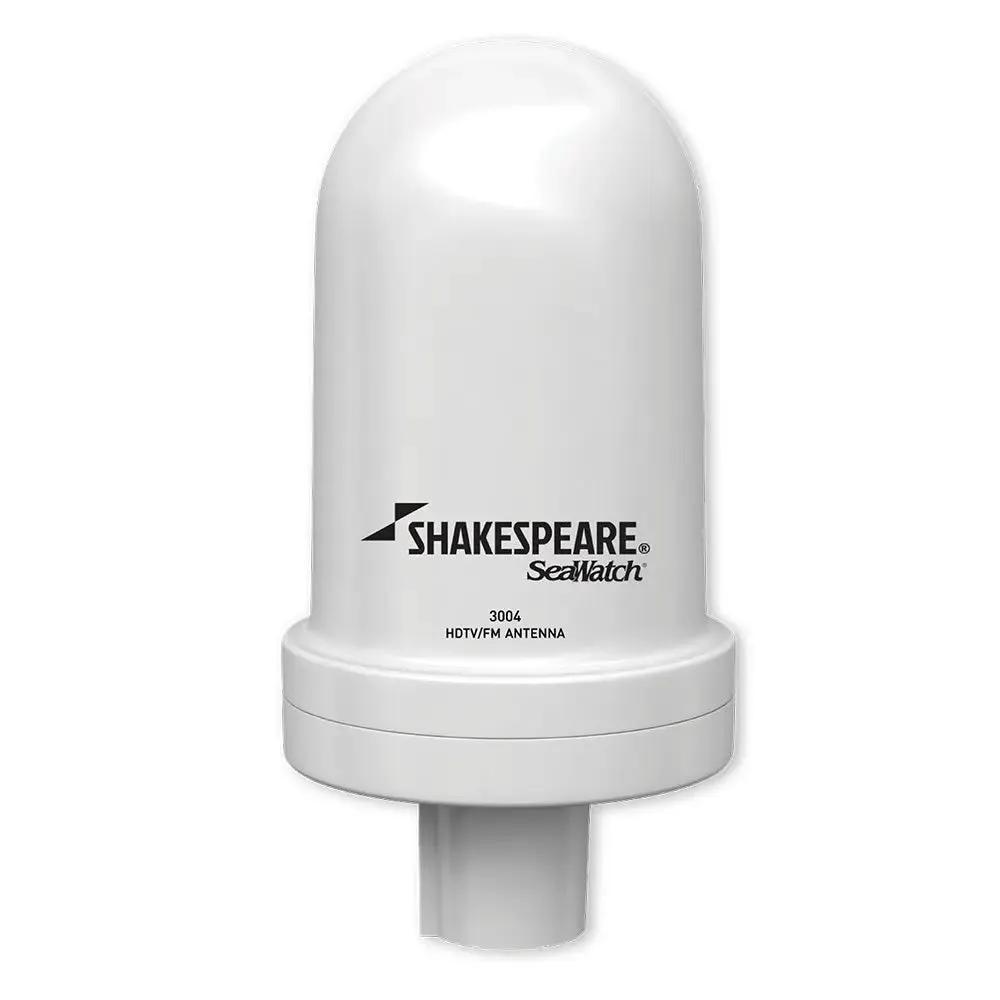 Shakespeare SeaWatch 4-Inch Marine TV Antenna - 12VDC & 110VAC Compatible by Shakespeare