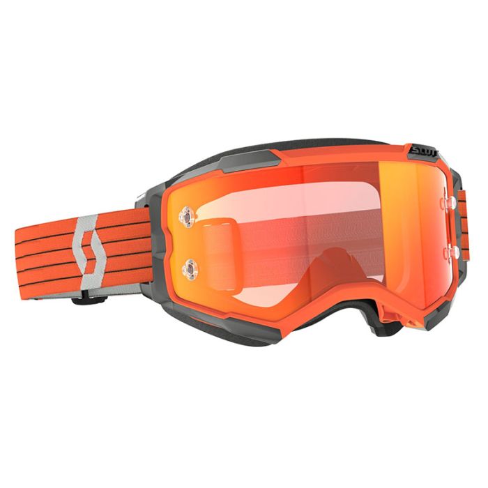 SCOTT Fury Orange/Grey Orange Chrome Works Bike Frame Part – Part Number 272828-1011280