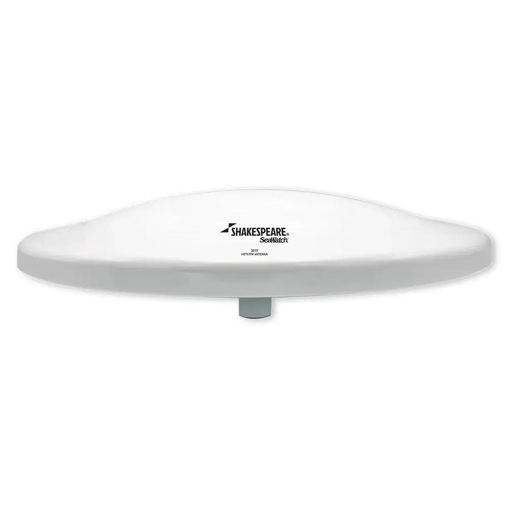 Shakespeare SeaWatch 19-Inch Marine TV Antenna (Part Number 3019) with 12VDC and 110VAC Power Options by Shakespeare