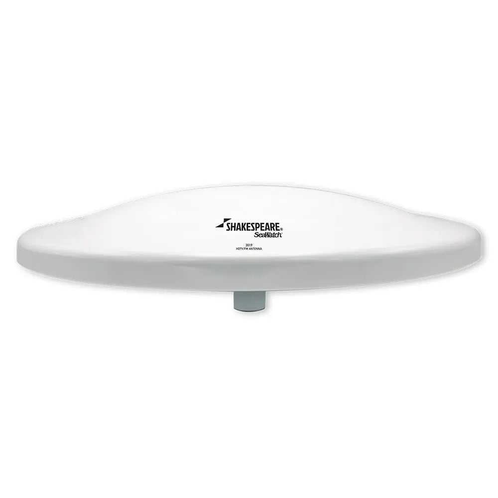 Shakespeare SeaWatch 19-Inch Marine TV Antenna (Part Number 3019) with 12VDC and 110VAC Power Options