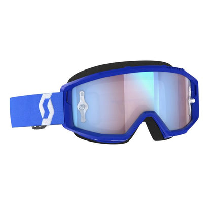 SCOTT Primal Blue/White Blue Chrome Work Helmet - Model 2785971006349